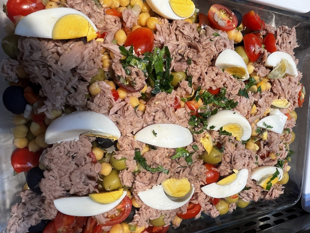 Ensalada de Garbanzo