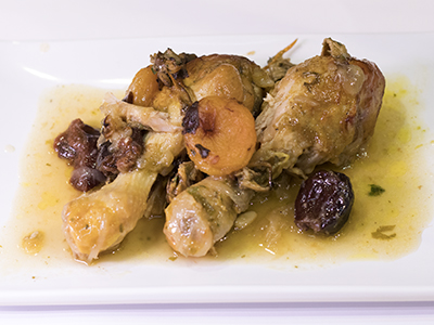 Pollo asado a la Catalana