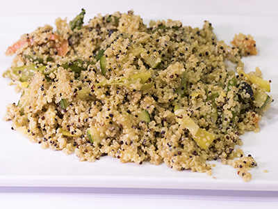 Quinoa con verduras