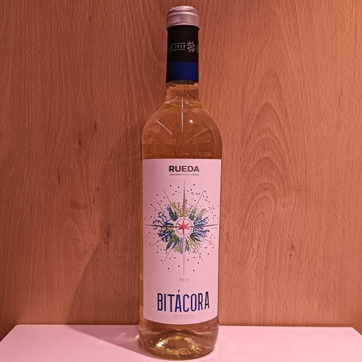 Vi Bitàcora verdejo -  D.O: Rueda. Lleuger i delicat. En nas té notes de fonoll. En