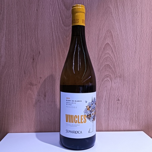 Vi Sumarroca Vincles blanc - D.O: Penedès. Pas lleuger, afruitat i de forta acidesa.